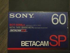 BUNDLE: Brand new Professional Sony Betacam SP tapes 60, 30 and 10 minutes - Photo 1 sur 4