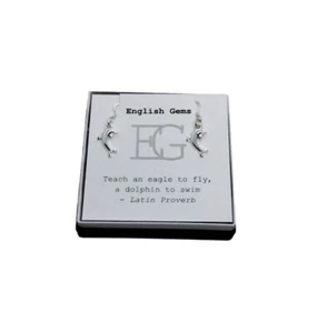 Red Jasper Heart Earrings 925 Hooks Choice of Good Wishes on Insert in Gift Box - Picture 1 of 1