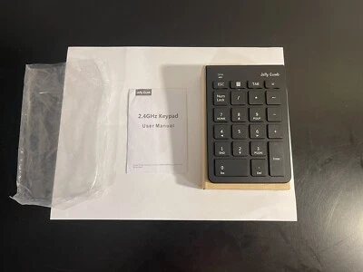 Jelly Comb USB Numeric 2.4 GHz Keypad - Black NEW - Image 1 of 3