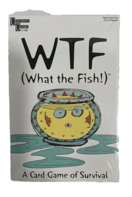 Wtf  (What The Fish!) A Card Game Of Survival. New In Box - Image 1 of 2