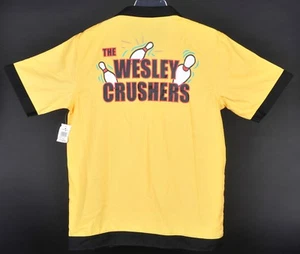 The Big Bang Theory Wesley Crushers Button Front Bowling Shirt Herren L Neu - Bild 1 von 4