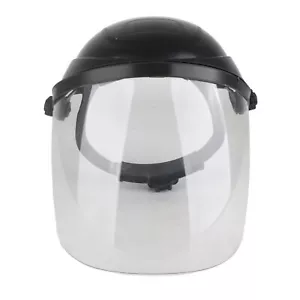 Flexible Clear Mask Face Shield For Grinding Construction Welding Work - Picture 1 of 12