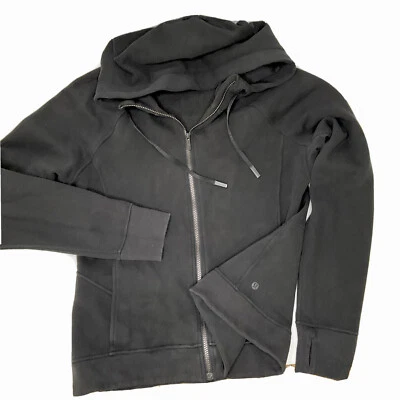Sudadera con Capucha Lululemon Cálida Para Invierno Chaqueta Cremallera Completa Agujeros para Pulgar W4AISS Mujeres Talla 12 Foto 1 de 4