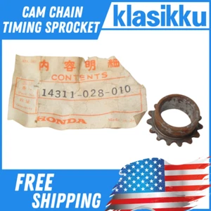 For Honda CT90 CL90 CM91 S90 ST90 Cam Chain Timing Sprocket Nos Genuine Japan - Picture 1 of 6