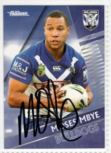 π₯ 2018 TRADERS BASE SIGNED CARD MOSES MBYE #27 π₯ - Picture 1 of 1