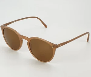 OLIVER PEOPLES OMALLEY BROWN TOPAZ SUNGLASSES OV5183S 160753 - Picture 1 of 16