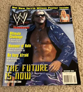 WWF WWE MAGAZINE - DECEMBER 2002 - EDGE - Imagen 1 de 1