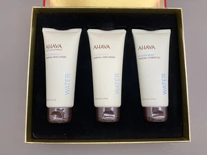 AHAVA DeadeSea Water Mineral Hand Cream Body Lotion & Shower Gel 3.4fl oz Sealed - Picture 1 of 6
