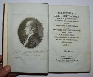 DIRITTO CIVILE – fig. 1802 – Sacchetti – Carta Azzurra - Foto 1 di 11