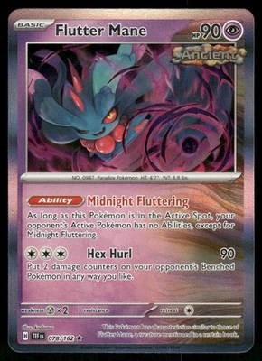 Flutter Mane 078/162 Rare Holo SV05: Temporal Forces NM - Image 1 of 2