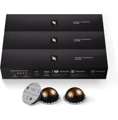 Nespresso Vertuo, Double Espresso Scuro, Dark Roast Pods, 30ct Best By 3/31/2026 - Image 1 of 2