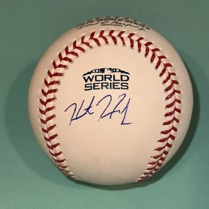 HEATH HEMBREE Signed Official 2018 WORLD SERIES Baseball Beckett Auth. (BAS) - Picture 1 of 4