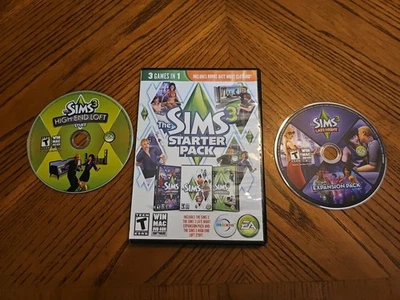 Sims 3 (Windows/Mac, 2013) 2 Disc Set High End Loft & Late Night Expansion  - Image 1 of 3