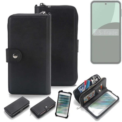 Per Sharp Aquos Sense9 Custodia Portafoglio protettiva borsa copertina flipstyle - Immagine 1 di 4