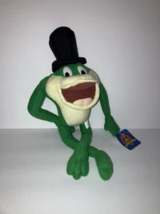 WB Looney Tunes Michigan J. Frog 1997 ACE 16 Zoll Plüsch Warner Brothers Frosch mit Etikett  - Bild 1 von 3