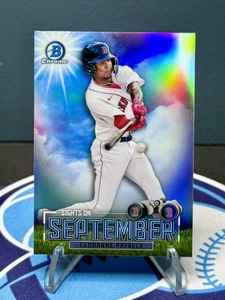 2023 Bowman Sights on September #SOS-4 Ceddanne Rafaela - Boston Red Sox - Picture 1 of 2