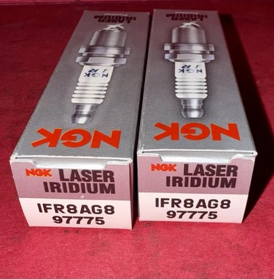 NGK IFR8AG8 spark plug (pack of 2) Replaced by PFR7AB SkiDoo new - Image 1 of 4
