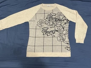 Viriato Merino Wool Blend Sweater  sz 44/L.  See Measurements. Made In Spain - Picture 1 of 10