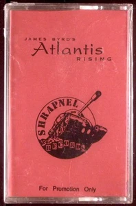 James Byrd's Atlantis Rising CASSETTE SHRAPNEL PROMO HEAVY METAL 1991 SEALED OOP - Picture 1 of 2