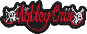 Patch - Motley Crue Red Skull Logo Rock Metal Music 1980s Band 4" Iron On #89211 - Bild 1 von 1