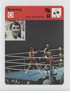1977-82 Sportscasters Series 46 Swedish Ken Buchanan #46-07
