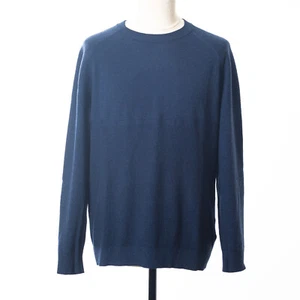 Sudadera PAL ZILERI LAB Cuello Redondo Azul Lana Cachemira Tejida Para Hombre EU52 - Imagen 1 de 4