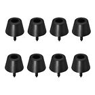 4 Pairs 30x20mm Rubber Feet Anti Vibration Base Pad Stand For Speaker Guitar BUU