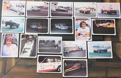 1972 Fleer AHRA Drag Nationals Sports Card Lot - Image 1 of 4