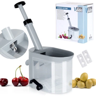 Kirschentsteiner Olivenentkerner Entkerner für Kirschen und Oliven mit Saugnapf - Bild 1 von 4