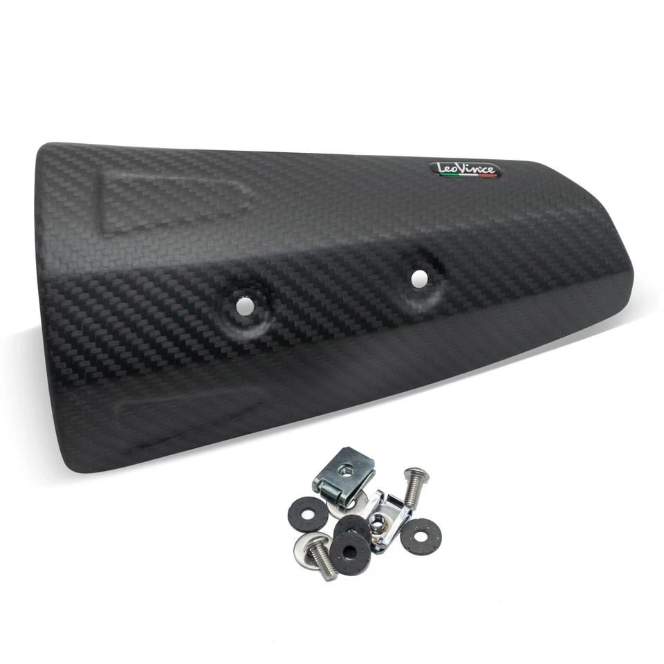 Placa térmica LeoVince sistema de escape carbono para BMW R 1200 R año 2015 / 2016 Foto 1 de 4