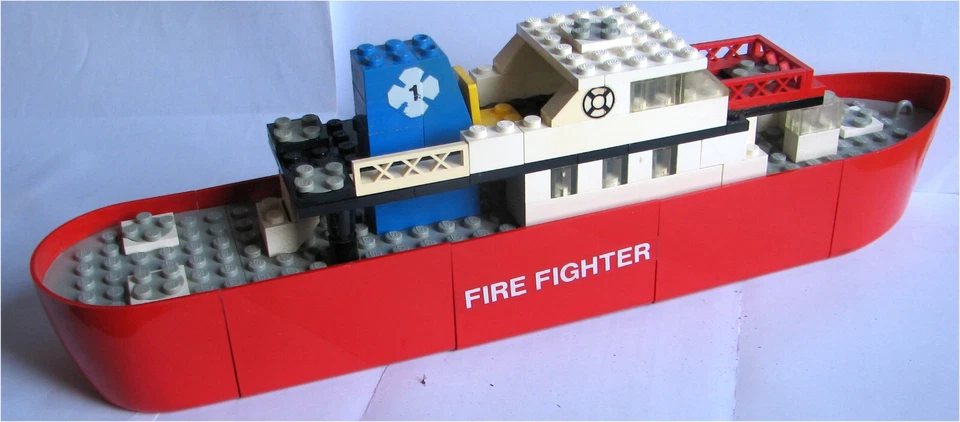 LEGO Boot Fire Fighter Feuerwehr Ship Schiff Wasser - ohne OVP - nicht komplett - Bild 1 von 4