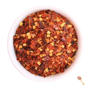 CHILLI FLAKES Sun Dried Red Crushed Hot & Spicy Pepper Organic Natural Spice - Picture 1 of 7