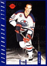 1991-92 Edmonton Oilers IGA #2 Kelly Buchberger