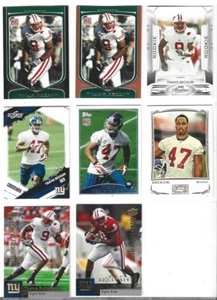 Travis Beckum New York Giants Wisconsin 8 card 2009 RC lot-all different - Picture 1 of 1