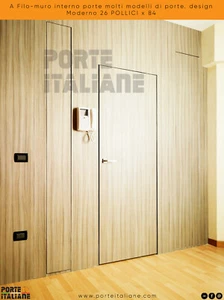 Puertas internas al ras de la pared muchos modelos de puertas. Diseño moderno 26 pulgadas x 84 - Imagen 1 de 2