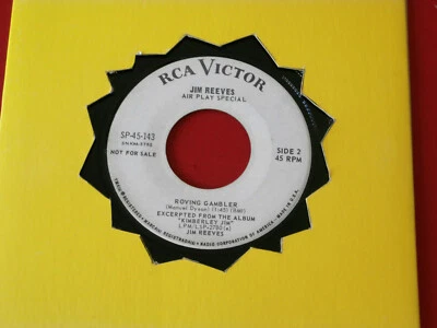 JIM REEVES~ AIR PLAY SPECIAL~EP~ NEAR MINT~ RARE~ BOPPER ~ RCA RECORDS~COUNTRY - Image 1 of 2