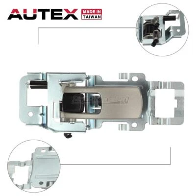 Silver Left Inside Door Handle Front or Rear for Pontiac Torrent 06 07 08 09 - Image 1 of 4