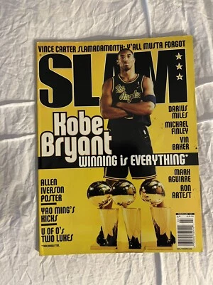 SLAM Magazine Kobe Bryant Winning Is Everything February 2003 - Image 1 of 4