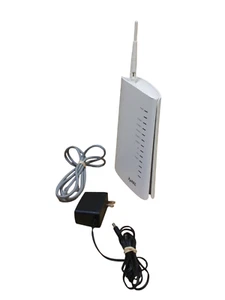 ZYXEL P-663HN-51 802.11n ADSL2+ BONDED 4-PORT GATEWAY W/ Adapter & Ethernet - Picture 1 of 5
