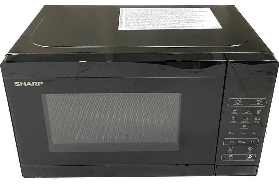 Sharp YC-MS02-EB 20 Liter 800 W Mikrowelle schwarz - Bild 1 von 3