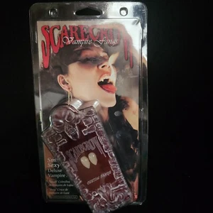 Adults Vampire Fangs Deluxe Custom Fangs Teeth Fancy Dress Halloween Horror New - Picture 1 of 2
