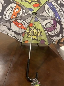 HTF Teenage Mutant Ninja Turtles 22” Kids Umbrella Nickelodeon 2016 Fantasia NWT - Picture 1 of 14