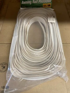 CARAVAN/MOTORHOME/TRAILER MAYPOLE MP951 AWNING RAIL PROTECTOR 12m WHITE - Picture 1 of 3