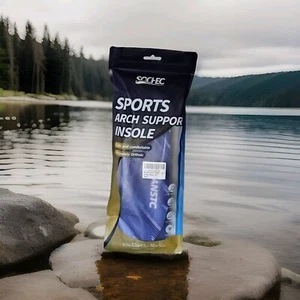 Sochec Arch Support Insoles For Shoes - Reduce Foot Pain, Fits To Size M 12-12.5 - Picture 1 of 22