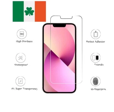 Screen Protector for iPhone X 11 11pro 12 12pro 13 13pro Tempered glass - Image 1 of 4