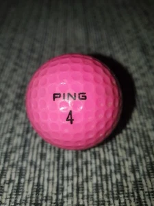 PING PINK GOLF BALL NEVER USED FREE POSTAGE - Picture 1 of 4
