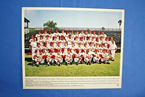 1972 St. Louis Cardinals team picture 8 X 10 Brock, Gibson, Torre, Simmons - Bild 1 von 1