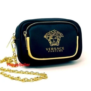 Versace Tasche zu Umhängetasche Handtasche Gold Medusa Logo Kettenriemen NEU - Bild 1 von 15