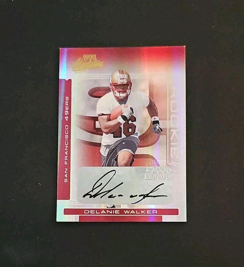 2006 Absolute Memorabilia #247 Delanie Walker AU RC #'d 160/299 - Image 1 of 2