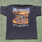 Sturgis South Dakota Full Throttle Saloon T Shirt Size XL Black Vintage